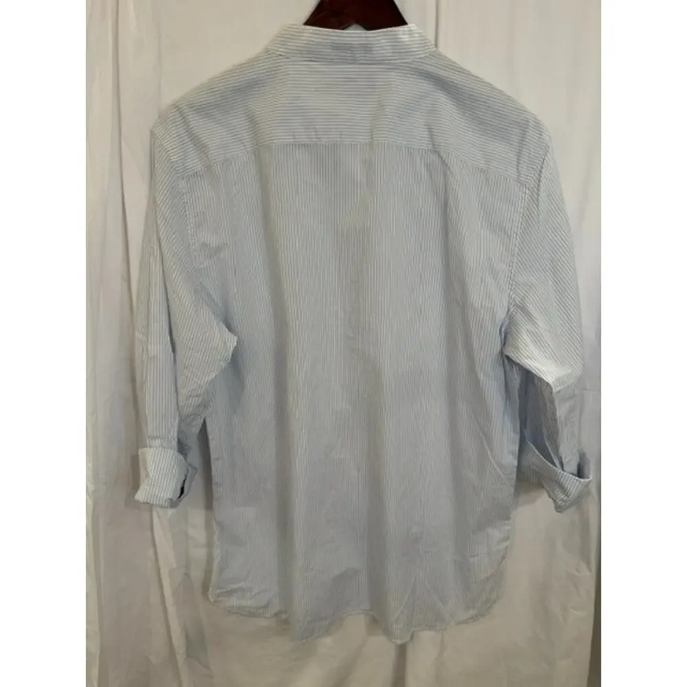 NWT Men's Banana Republic Banded Collar Size L
